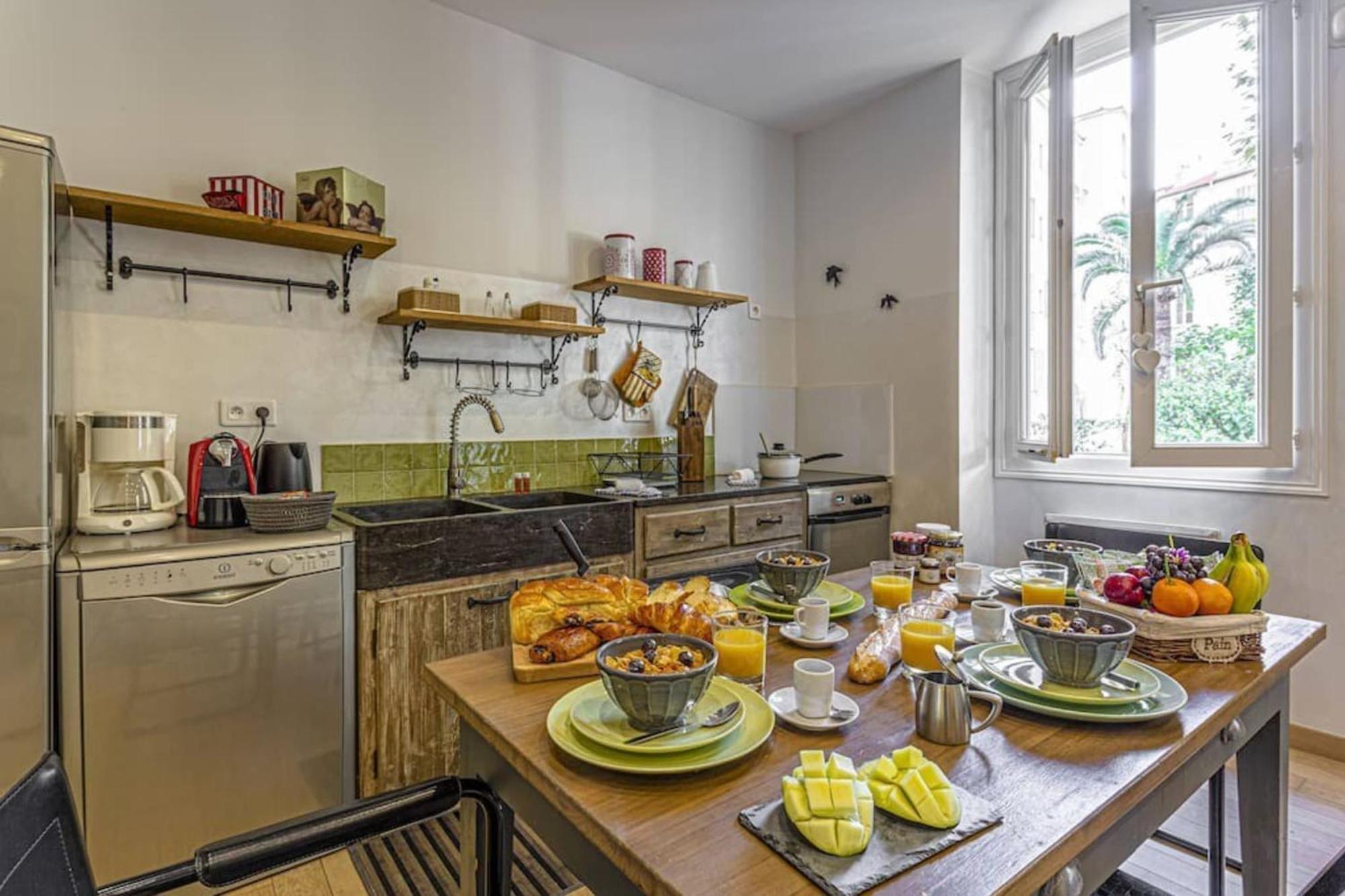 Gambetta - Charming 2 Bedroom - Near Promenade Nisa Exterior foto